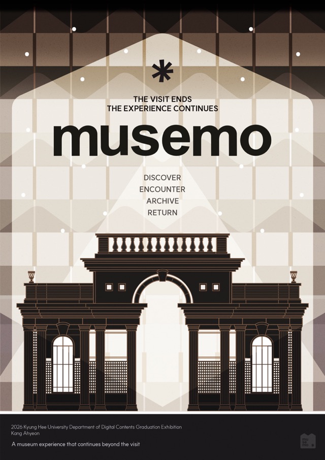 MUSEMO 관람을 기록하는 방법 포스터