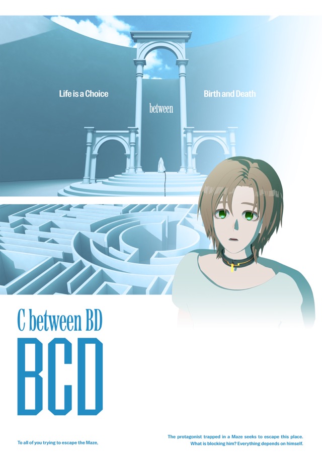 BCD C between BD 포스터